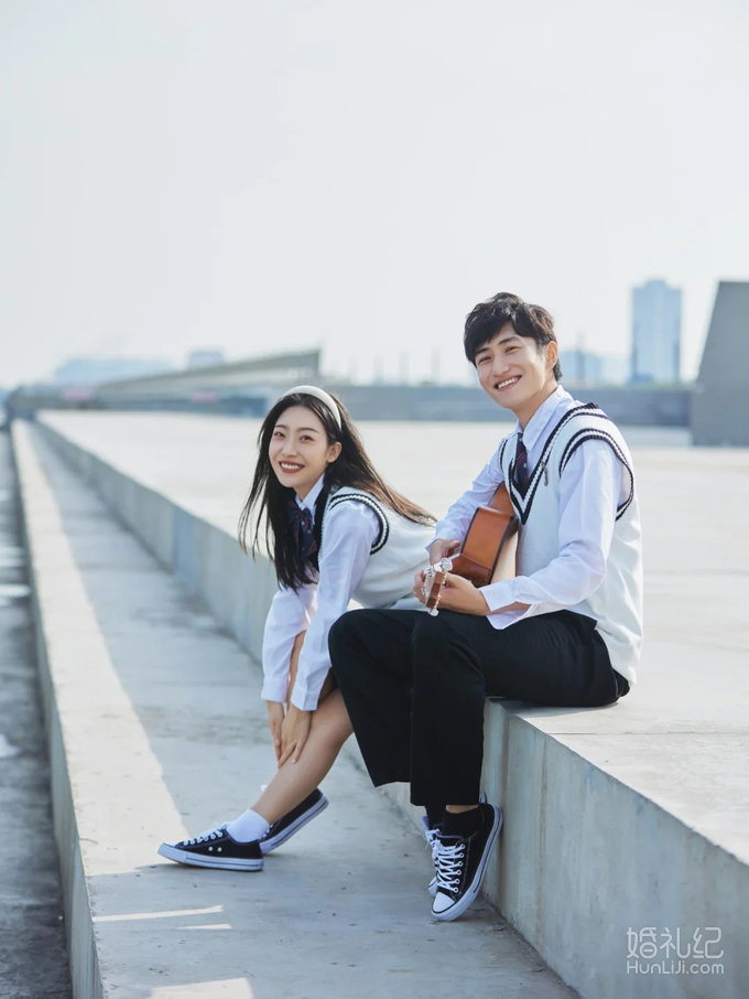 《想见你》学院婚纱照~电影故事的懵懂初恋