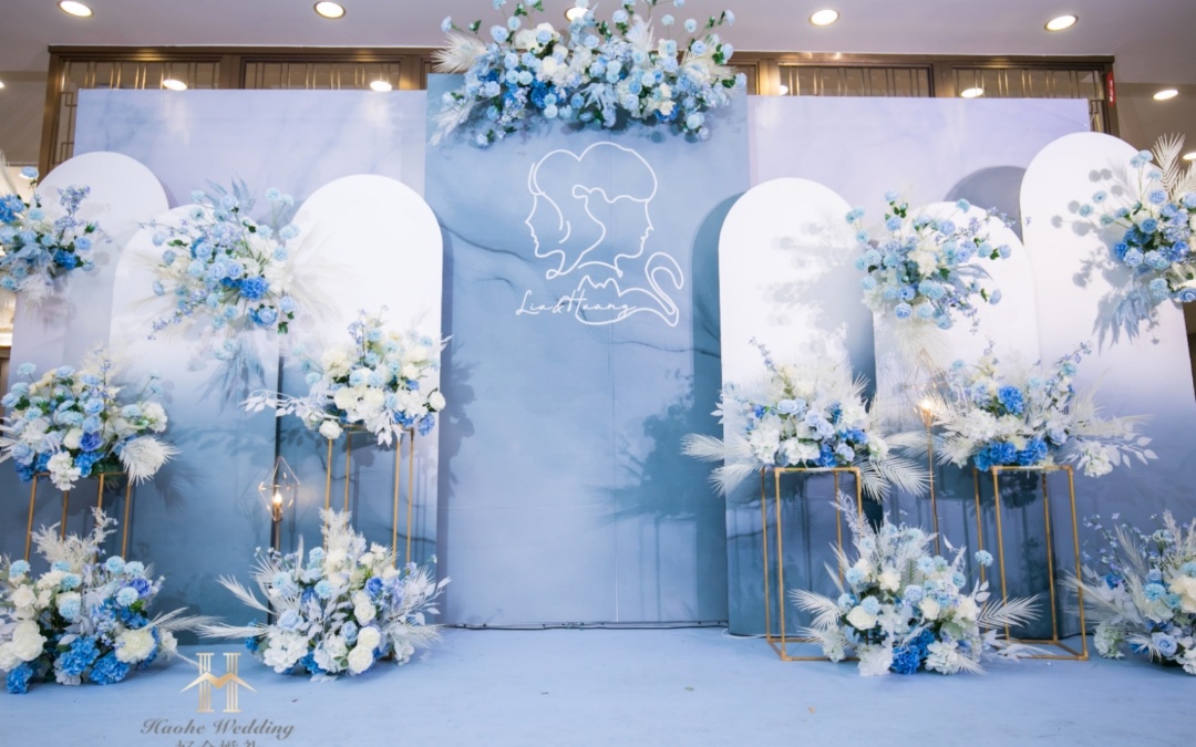 【好合婚礼策划】简约风蓝白色婚礼