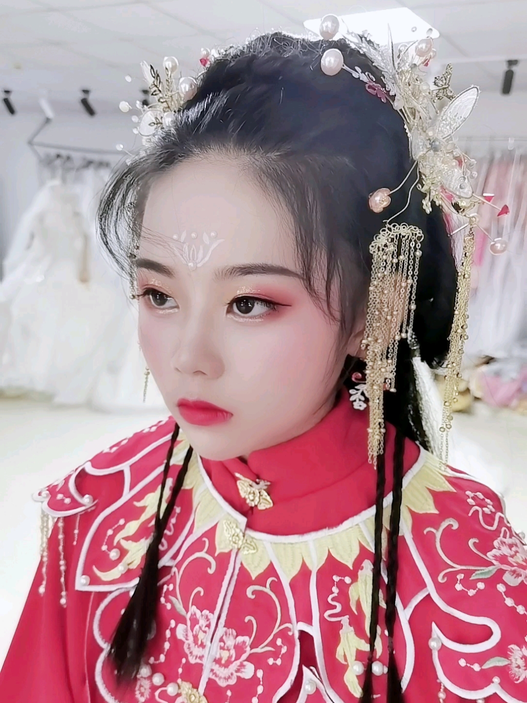 中式复古主题：花嫁汉服