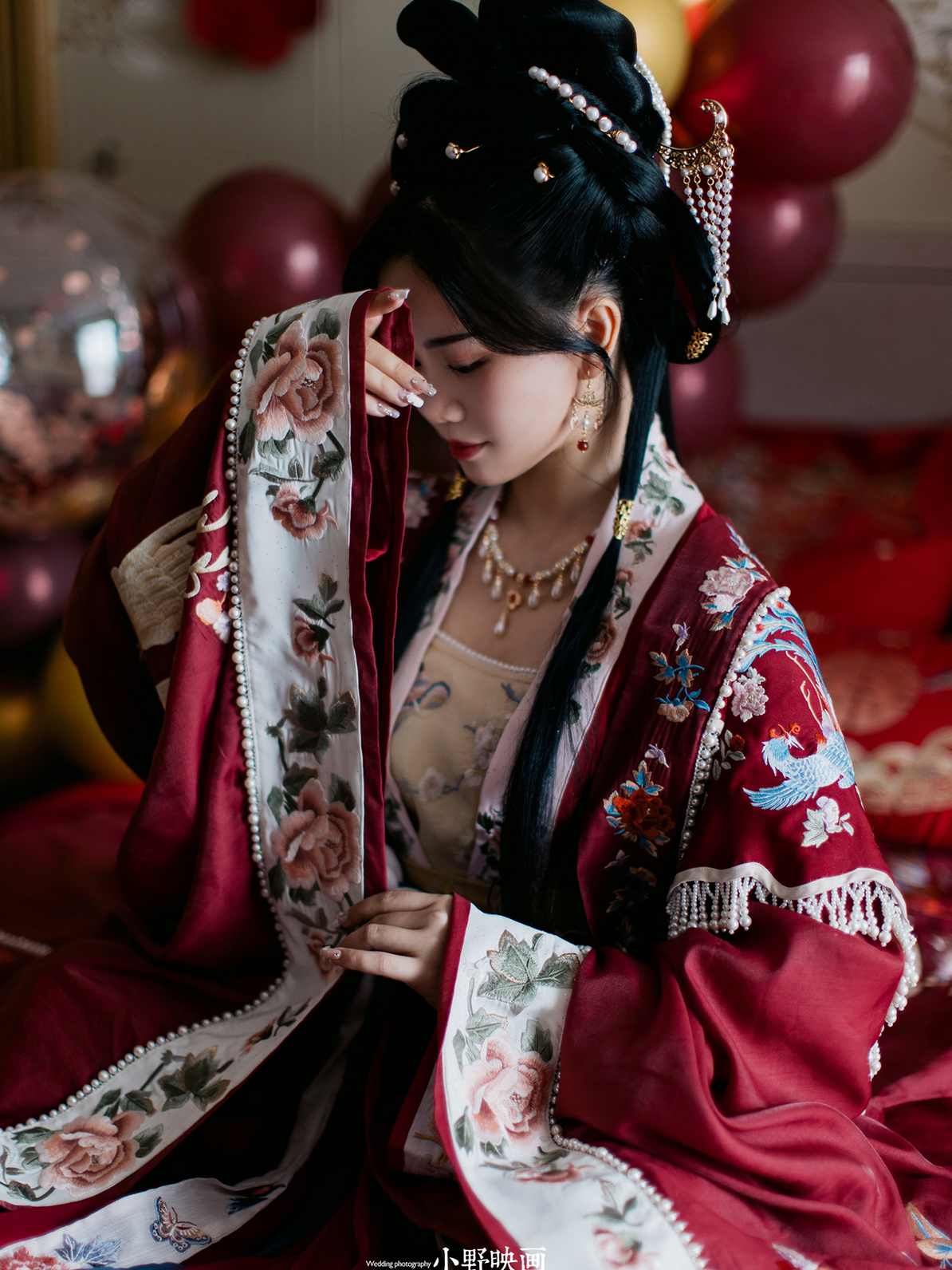 【汉服新娘造型】汉服婚礼汉服妆娘汉服化妆师中式婚