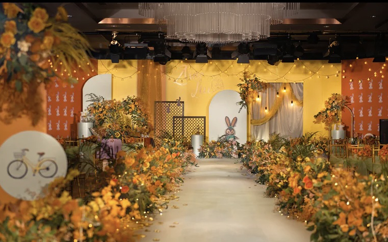 「喜蒂婚礼会馆」童话兔子主题婚礼