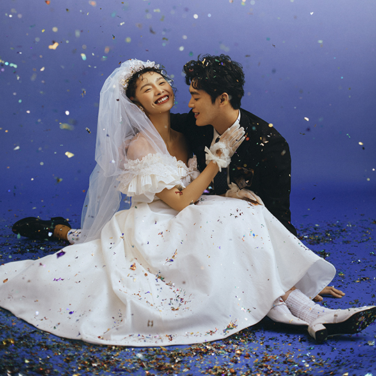 青島婚紗照│復古畫報主題│總監(jiān)團隊私定│風格可選