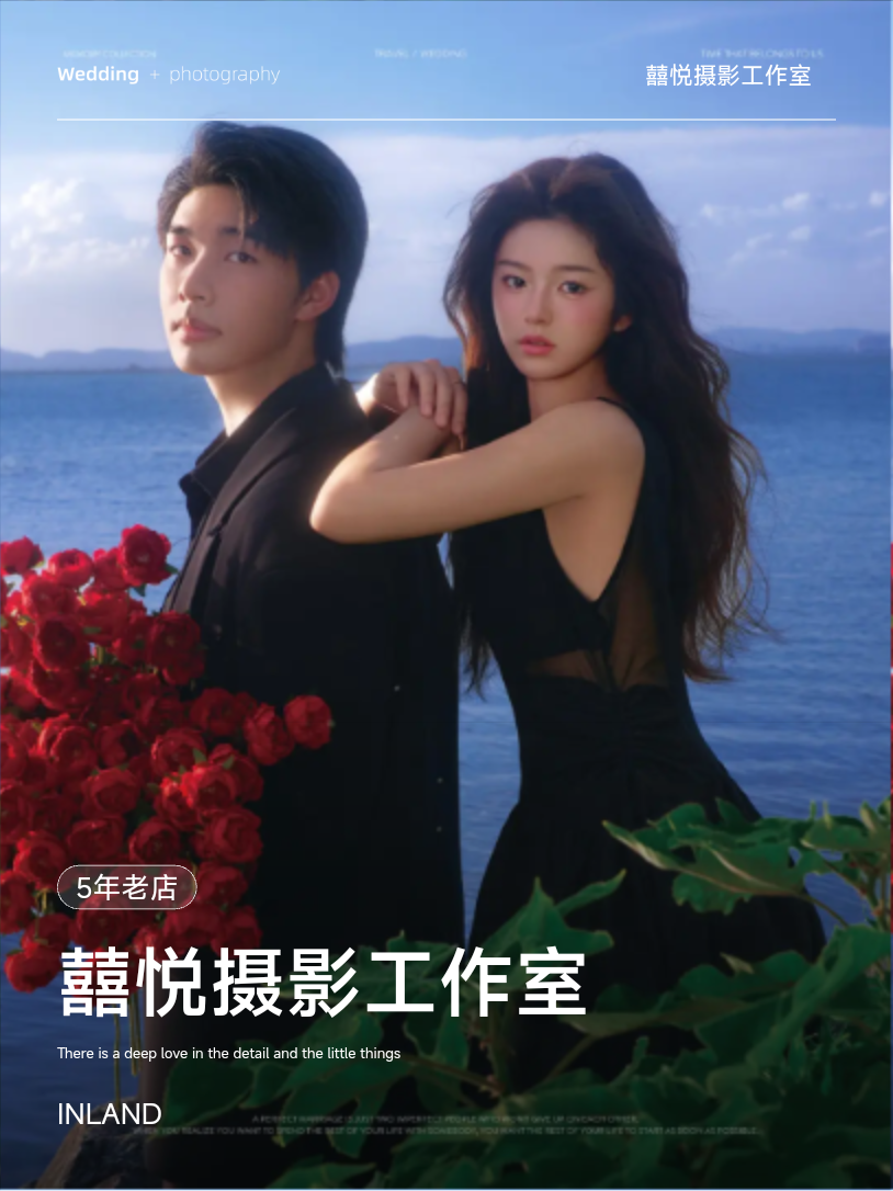 【婚照超值季】8服8造+内外景双拍＋送婚嫁礼包