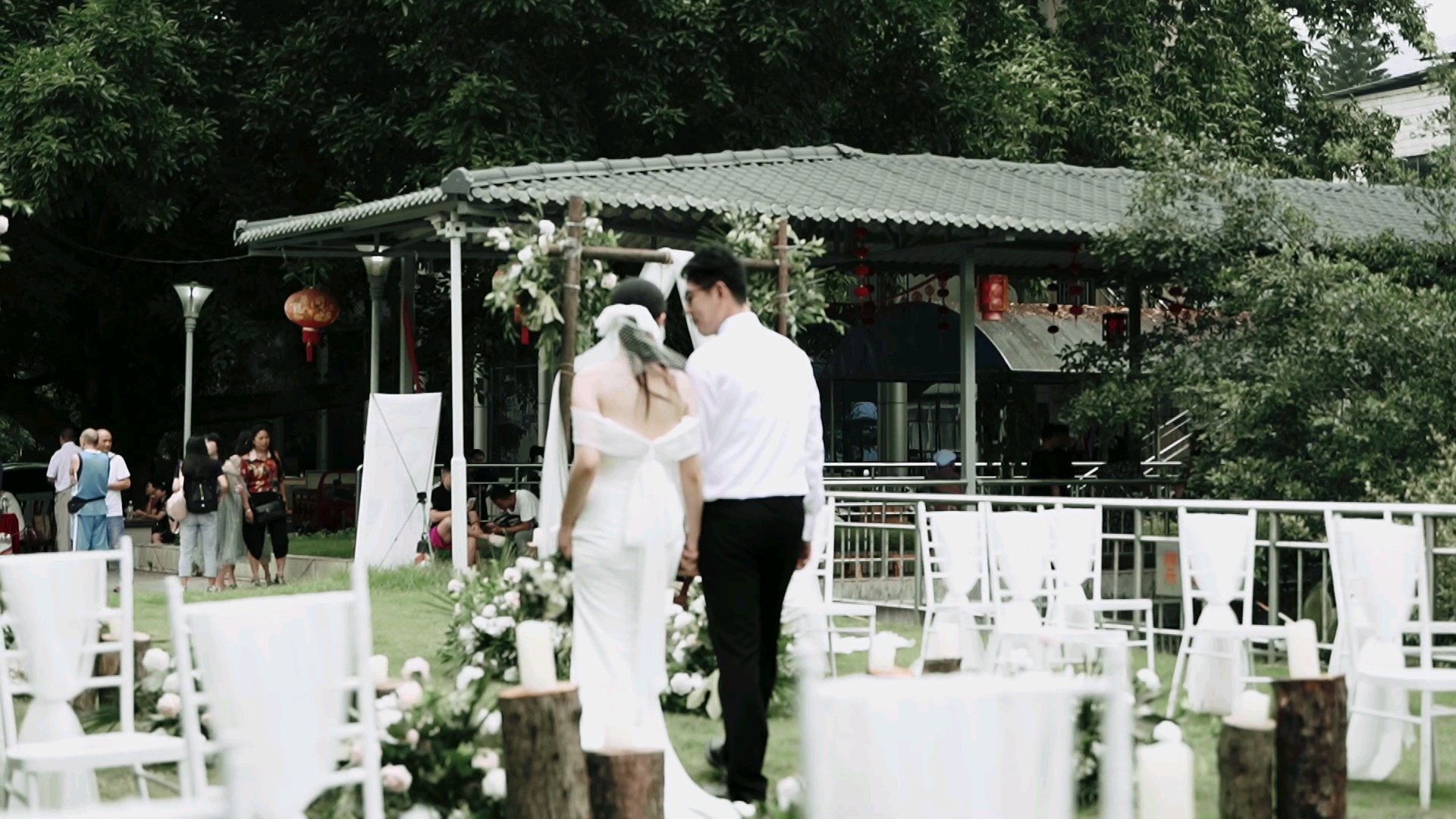 户外婚礼《平淡+温暖》