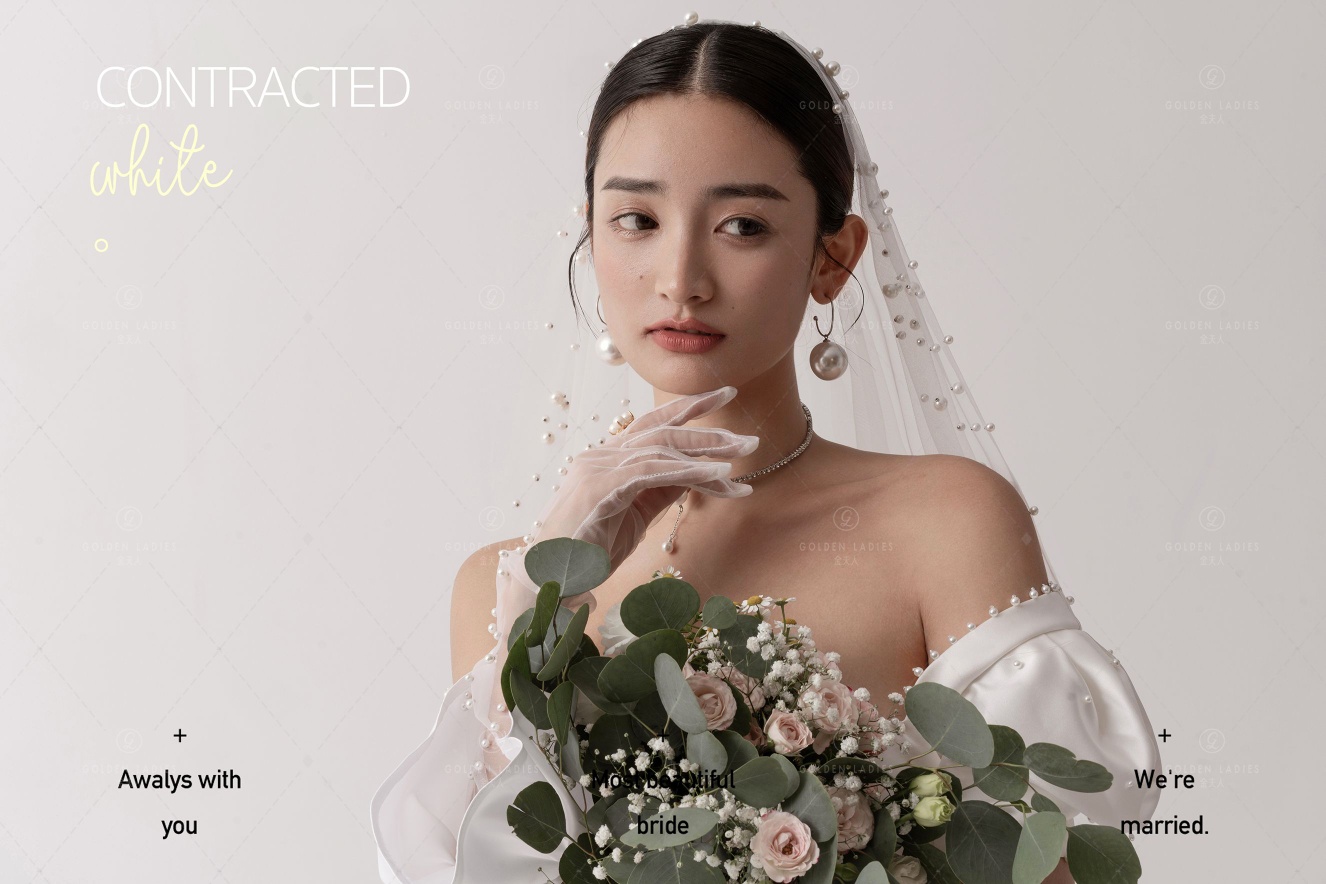 父母闺蜜都很喜欢的婚纱照-高级优雅婚纱照