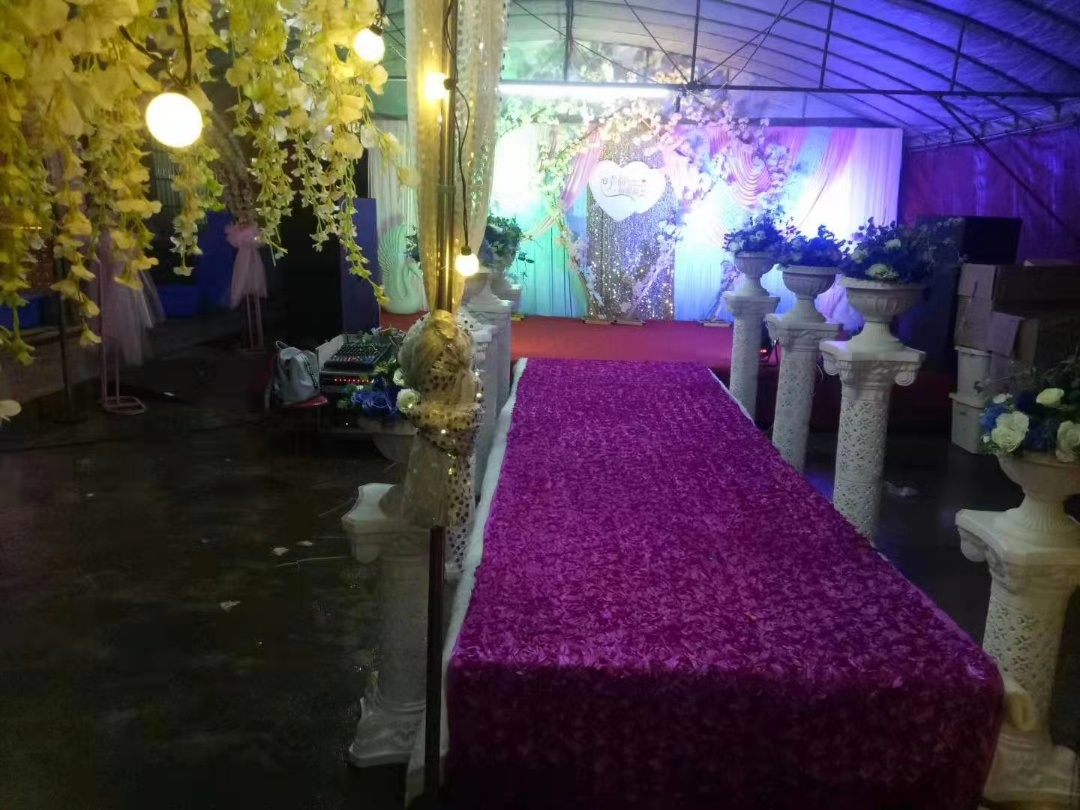 湘阴乡村简约大棚西式婚礼