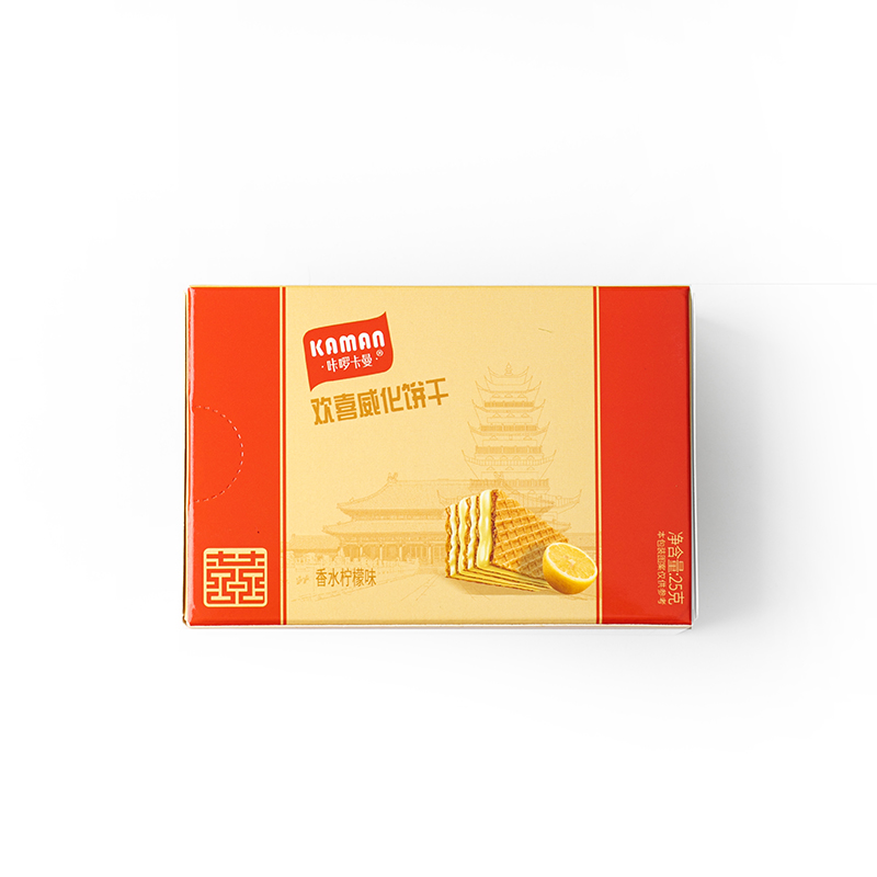 【獨(dú)家新品】咔啰卡曼歡喜威化餅干25g
