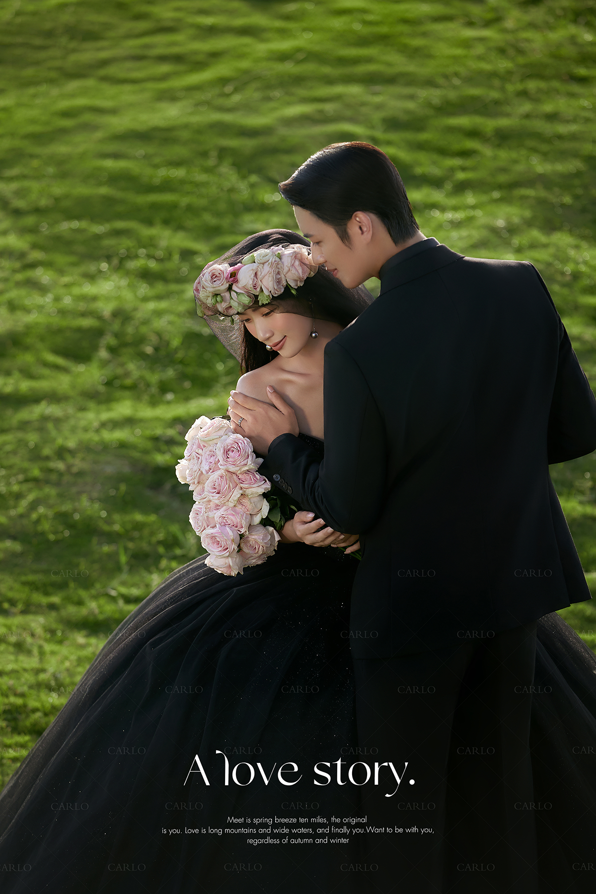 卡洛婚纱摄影【黑纱森系】