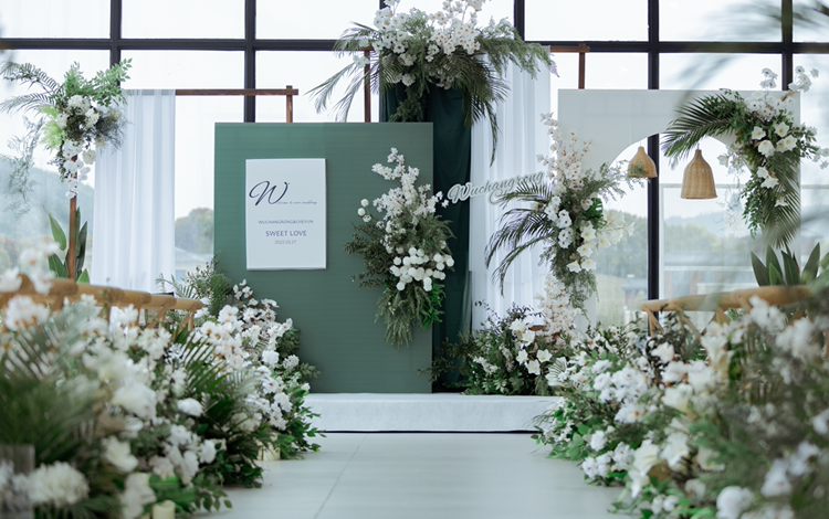 【独角兽婚礼】高级墨绿色婚礼