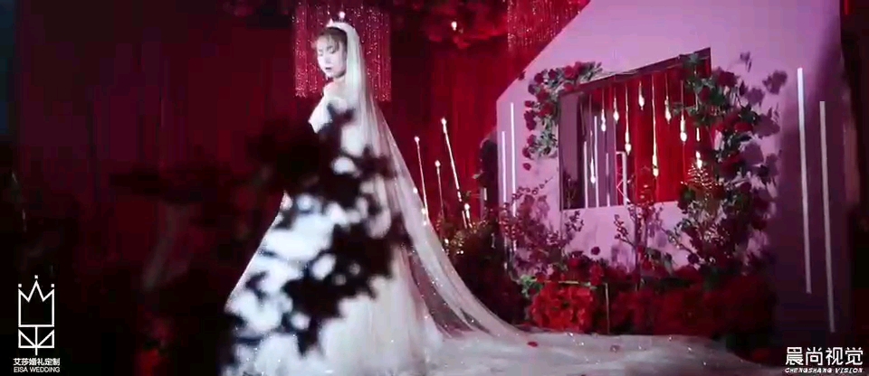 #红色系婚礼#大气，温馨