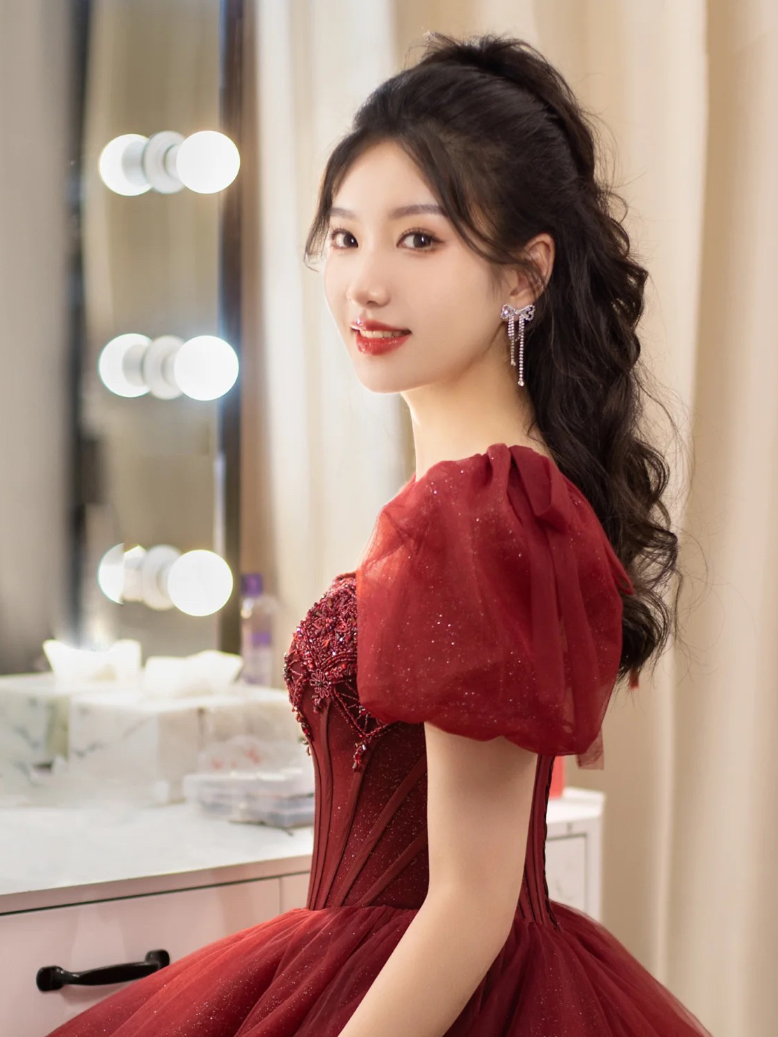 敬酒造型.减龄少女