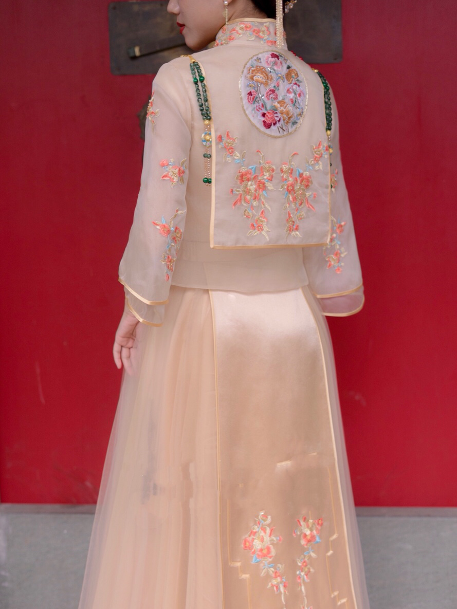 【南歌子】清雅含蓄的新中式嫁衣