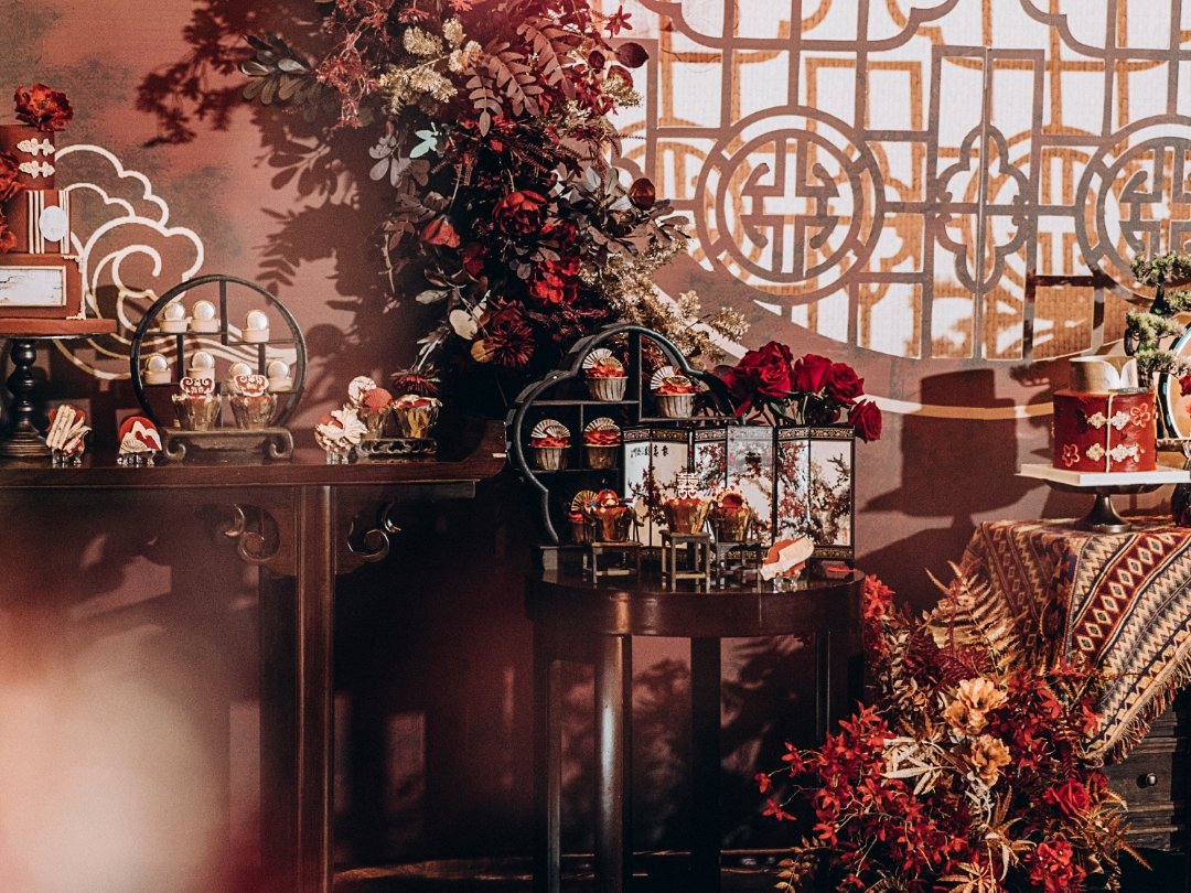 《昊泰文化傳媒》中式婚禮  紅金色  大氣 喜慶