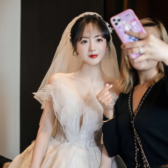 小仙女必备品 公主风浪漫婚礼造型