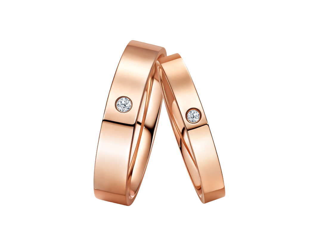 DR FOREVER系列真爱奏鸣曲五分弧结婚对戒