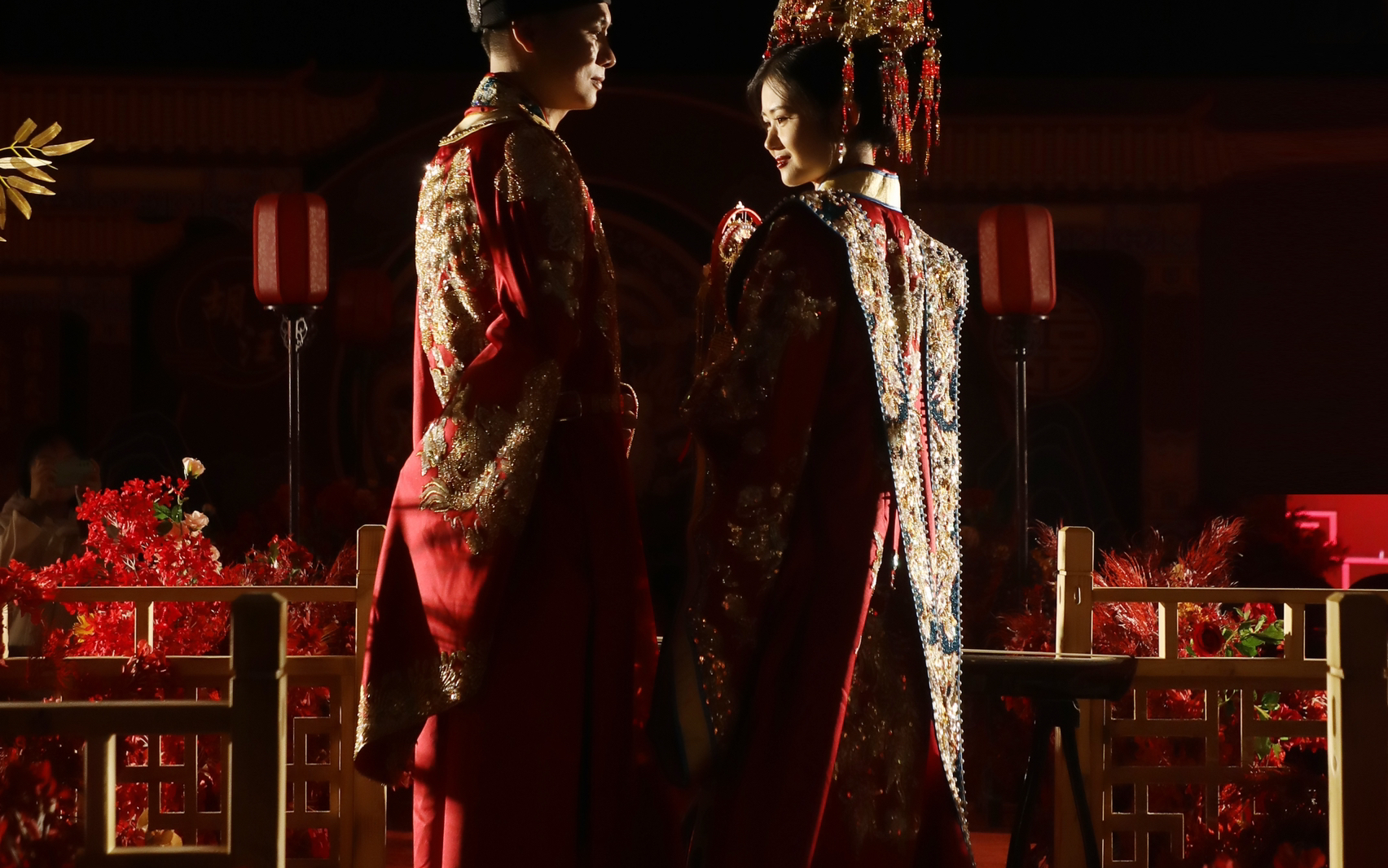 金陵酒店布置小预算中式婚礼