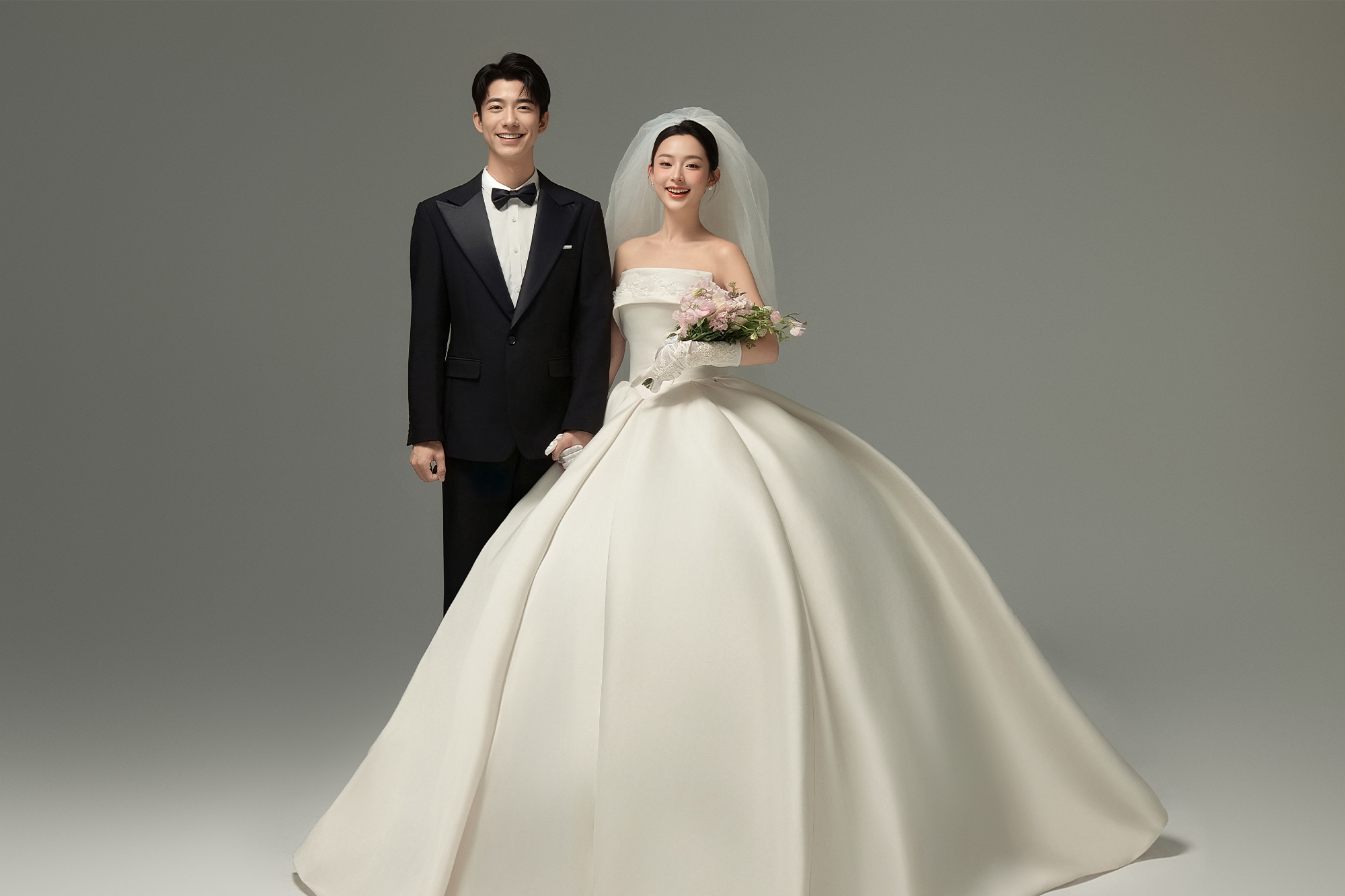 【限时特惠】性价比婚纱照+内外景双拍