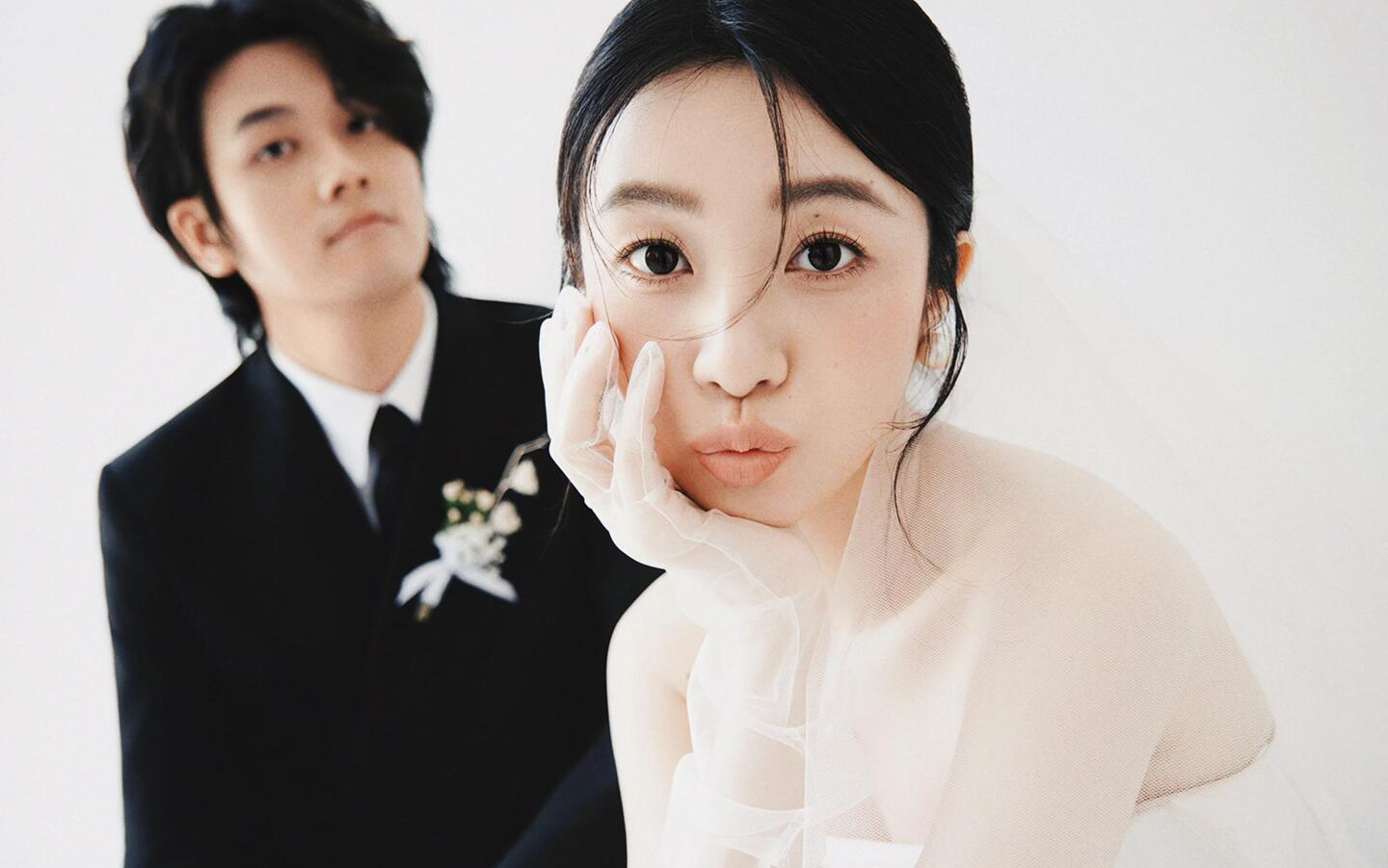韩系小众婚纱照