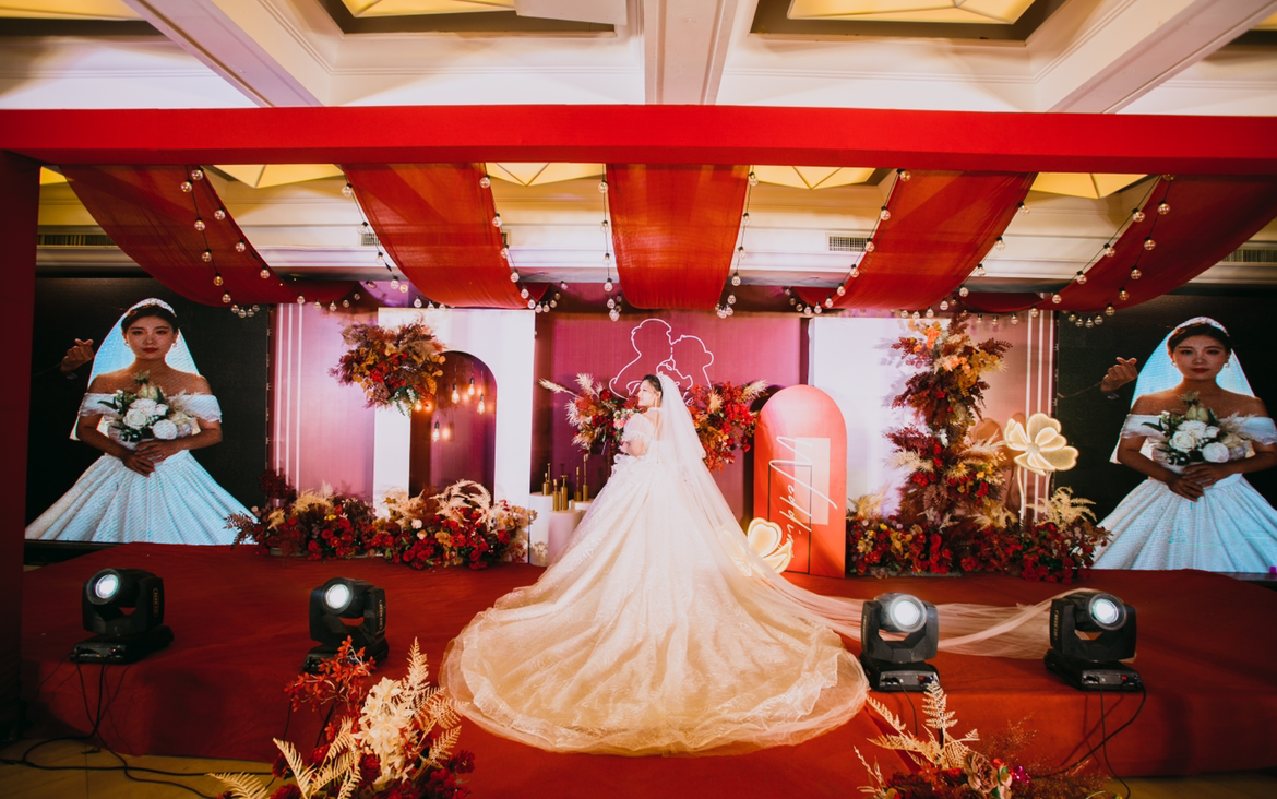 暗紅色田園風(fēng)格婚禮