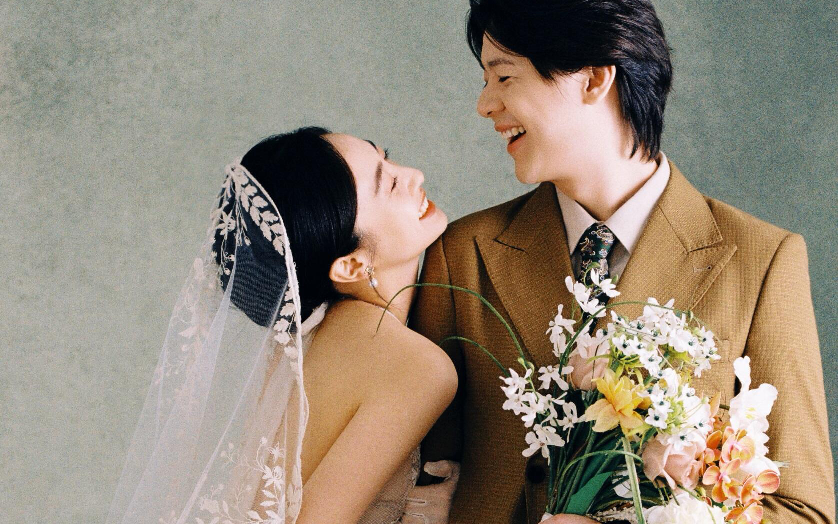 复古胶片婚纱照