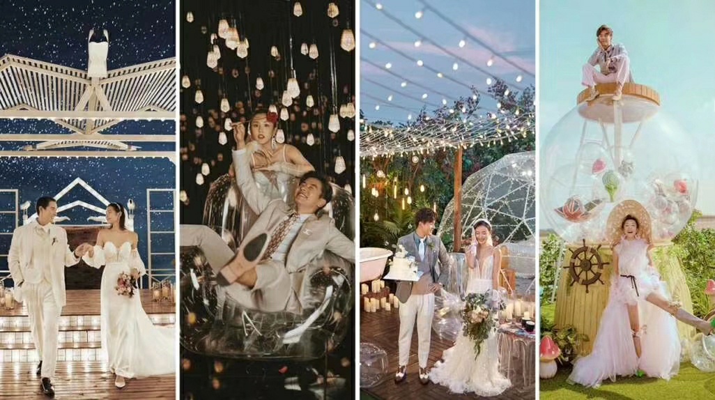 波西米亚婚纱照