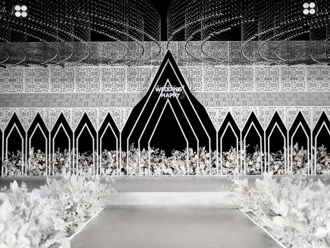 《韩式水晶》60桌宴会厅· 一站式婚礼堂服务