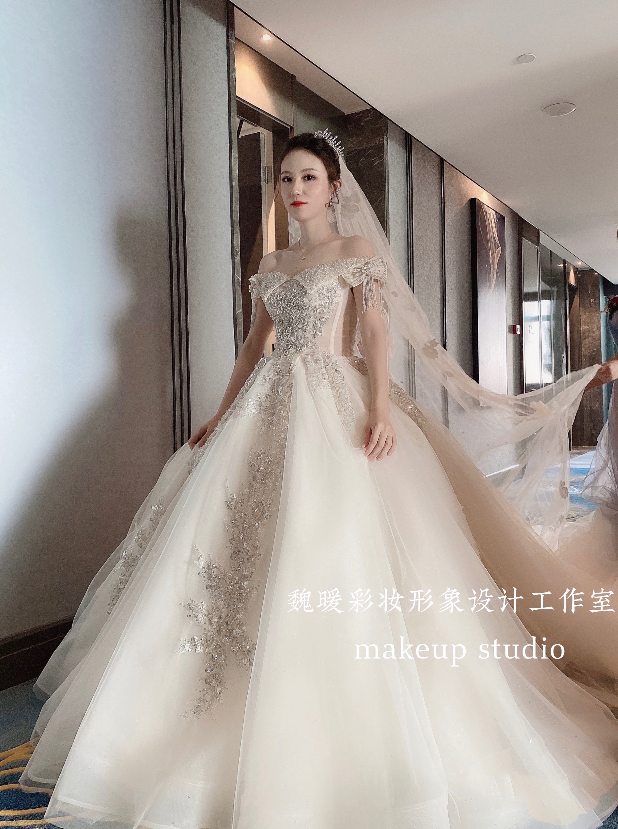 高端婚礼新娘专业跟妆午宴