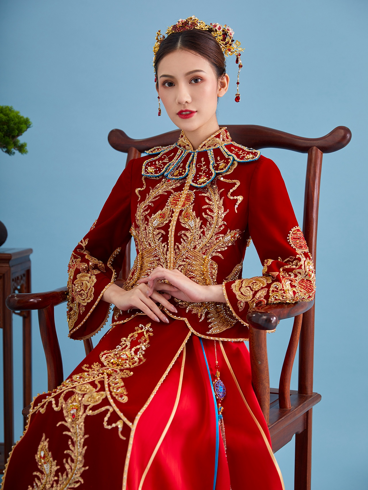 【未末婚纱】超值丨精美丨中式龙凤褂丨秀禾服租赁