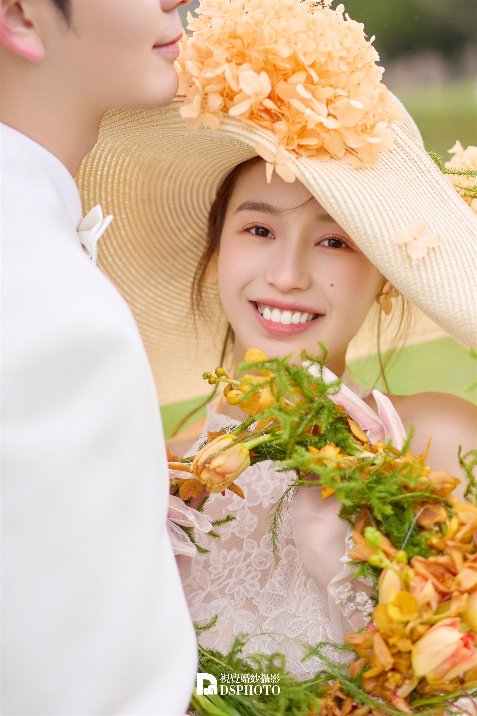 法式/森系草坪婚纱照