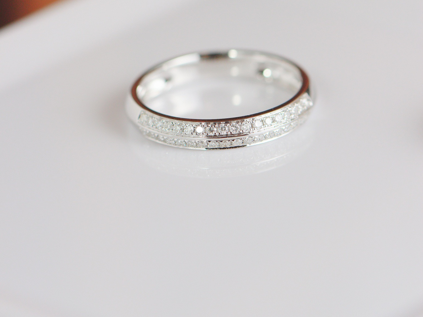 浪漫誓约钻石情侣对戒 钻石定制