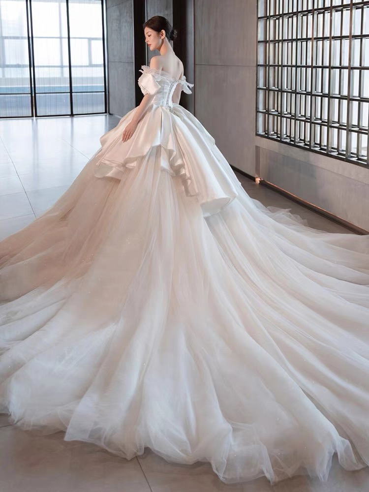 【莫奈/水晶婚纱】王炸水晶仪式纱