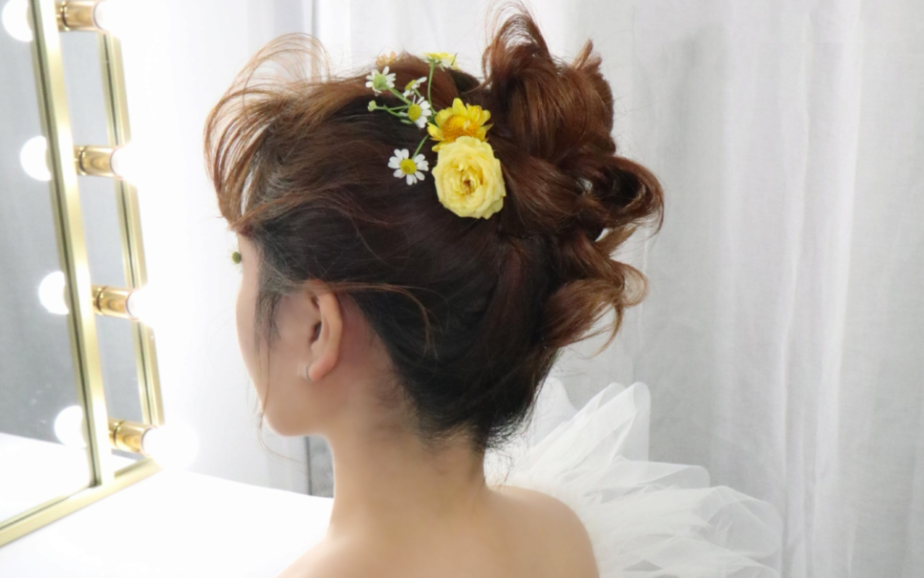 【拾光造型】鲜花妆面造型