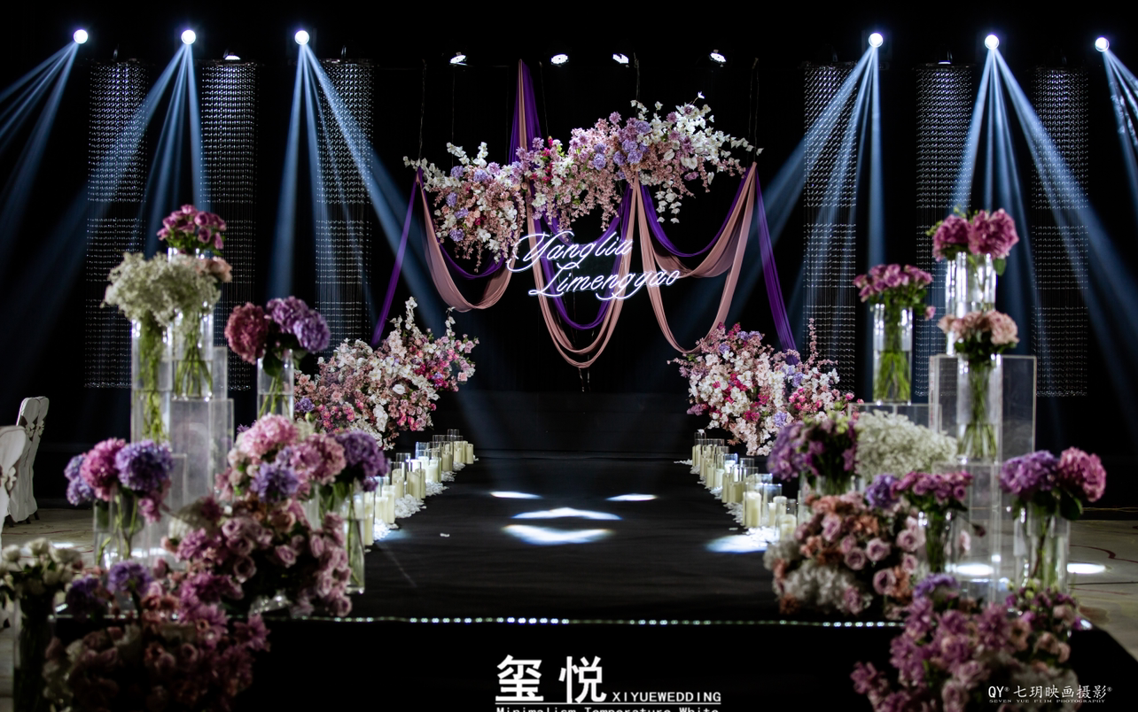 2022定制水晶婚礼鲜花婚礼