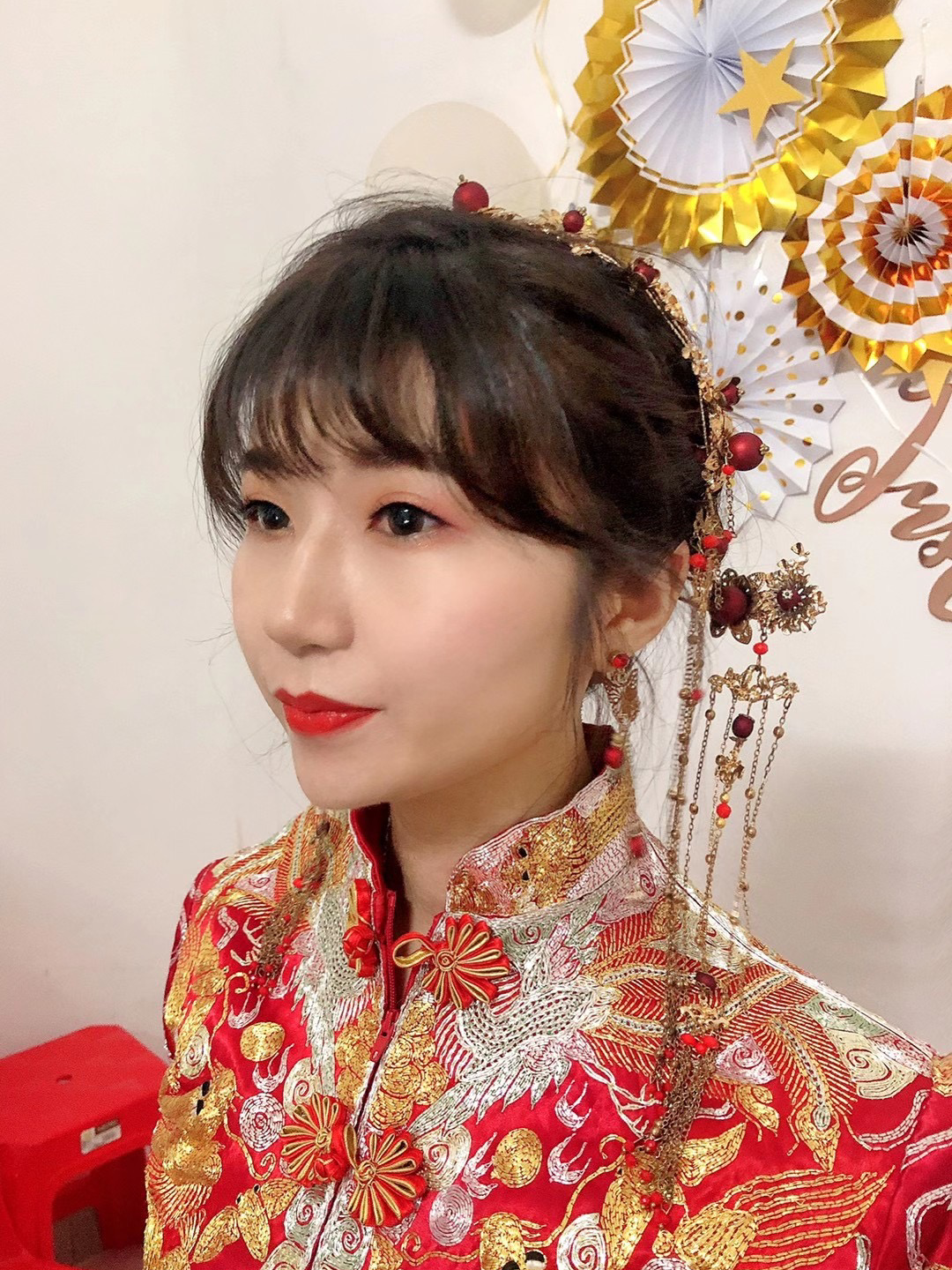 婚礼半程跟妆服务