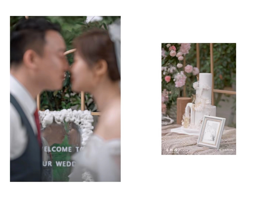 【喜越婚礼.户外婚礼】白粉色