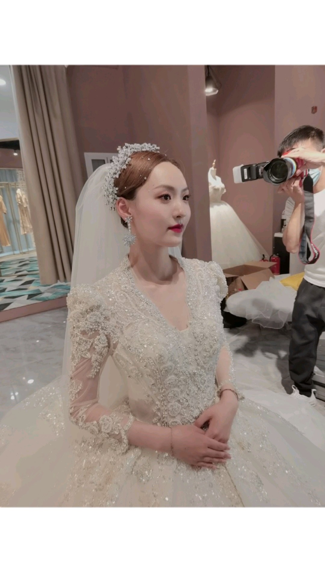 总监档化妆师婚礼全程跟妆服务