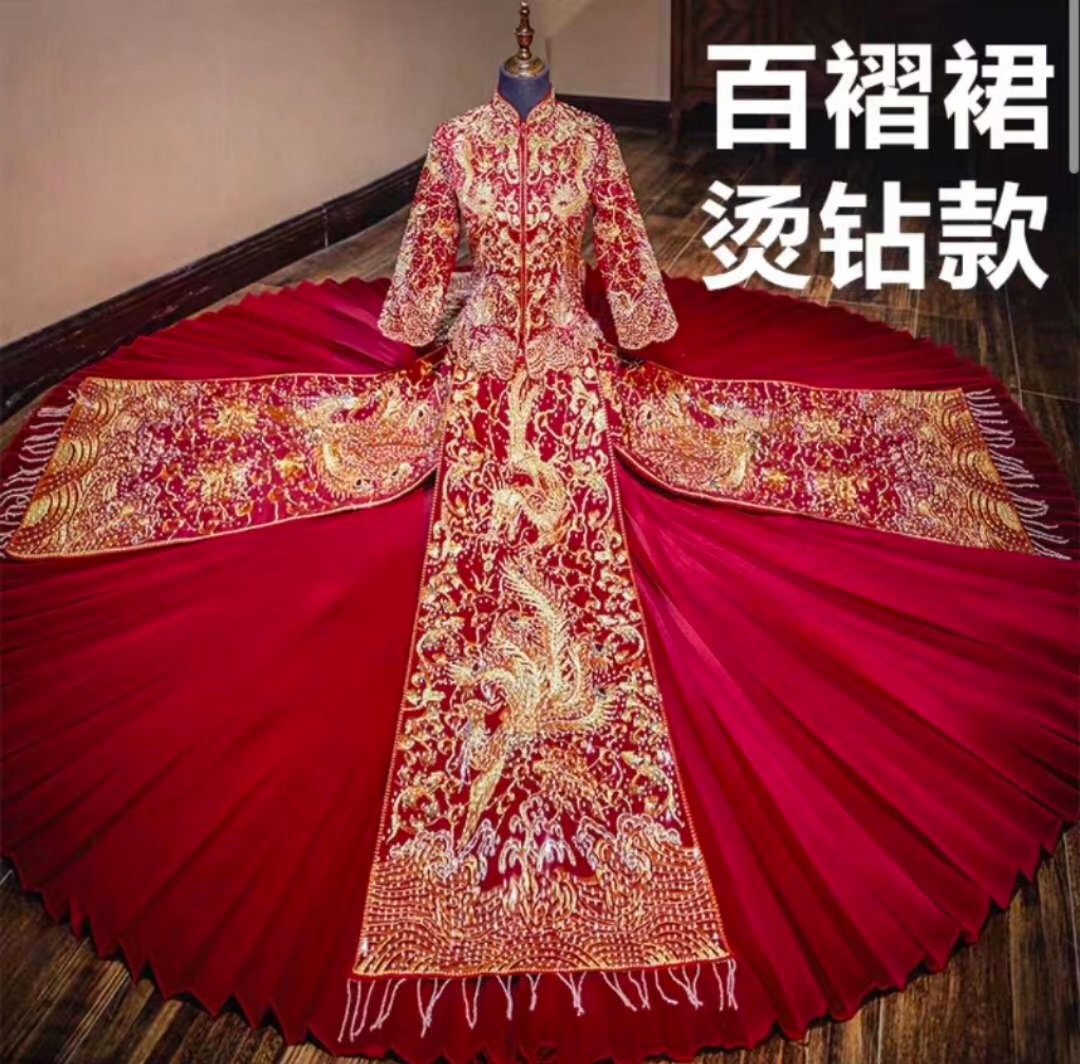 加钻龙凤褂特价380