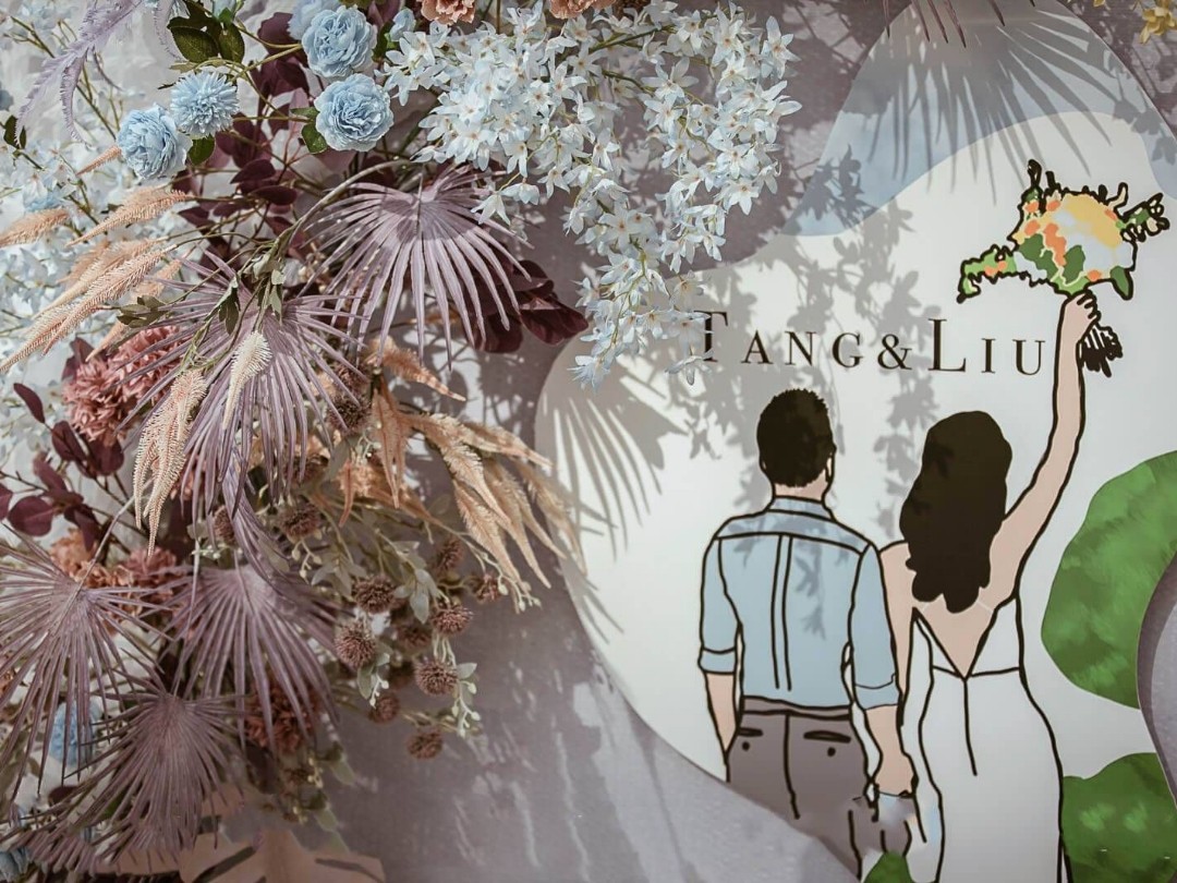 【细致的心】与众不同处处v精致户外紫色侘寂风婚礼