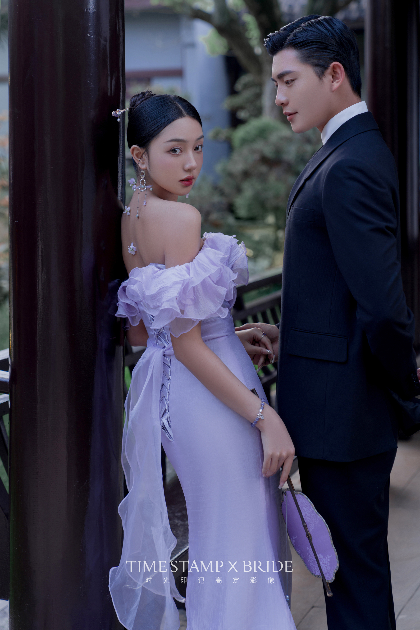 东方高级美学婚纱照，园林风新中式婚纱照！