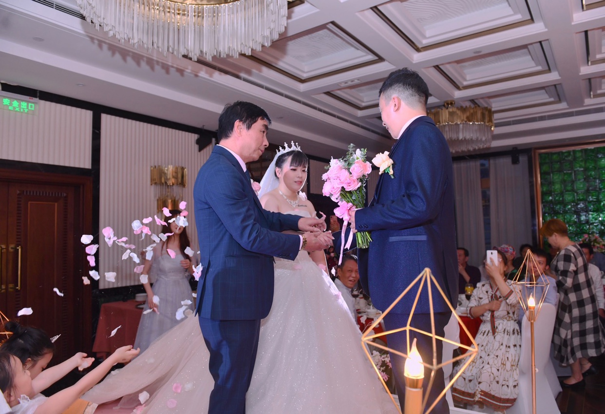 婚礼返图咯