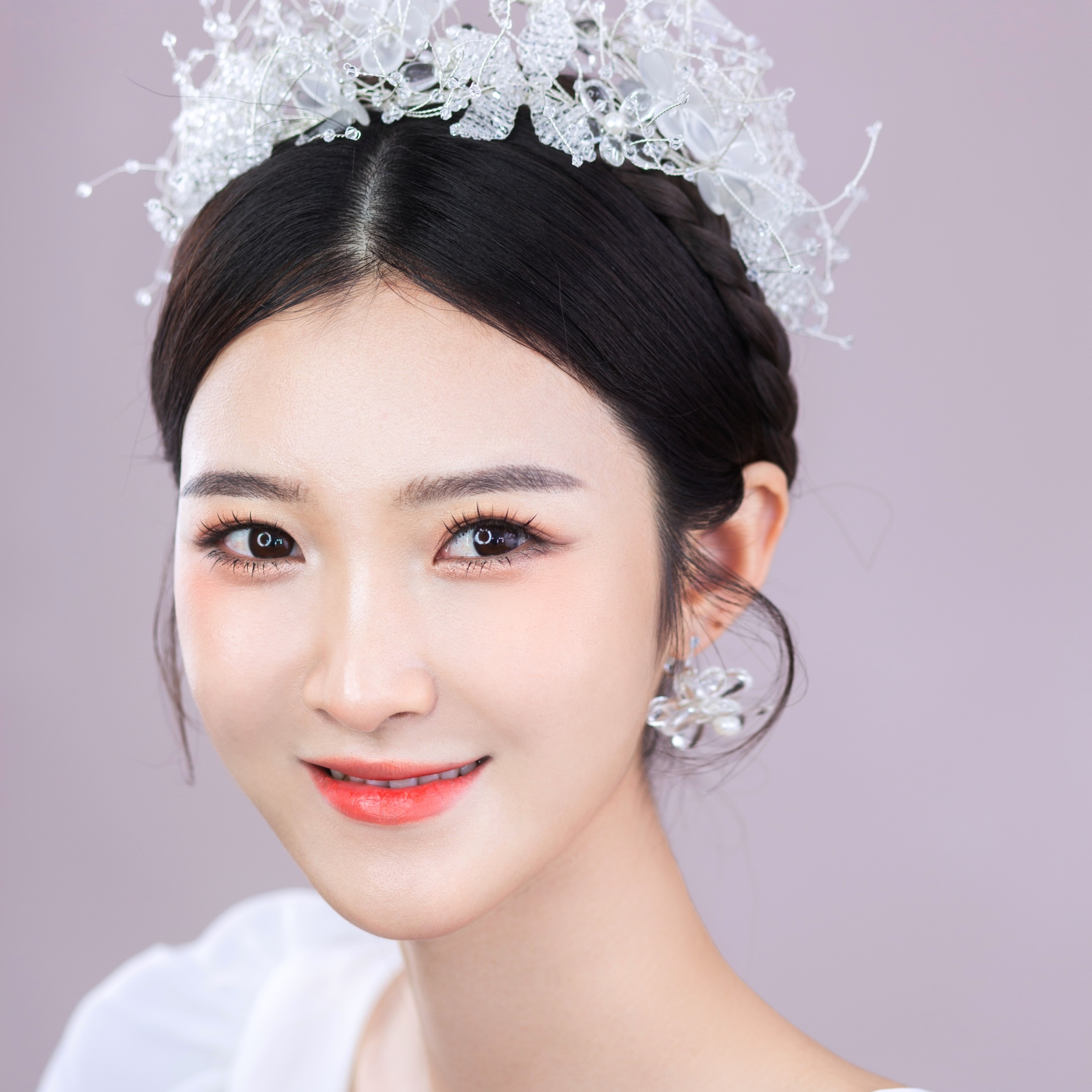 韩式新娘系列  干净自然的妆容优雅如仙子一般