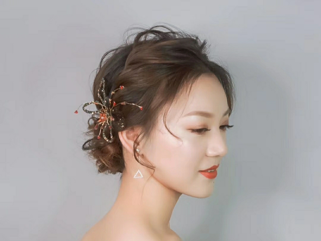 新娘早妆，订婚，回门，单次妆