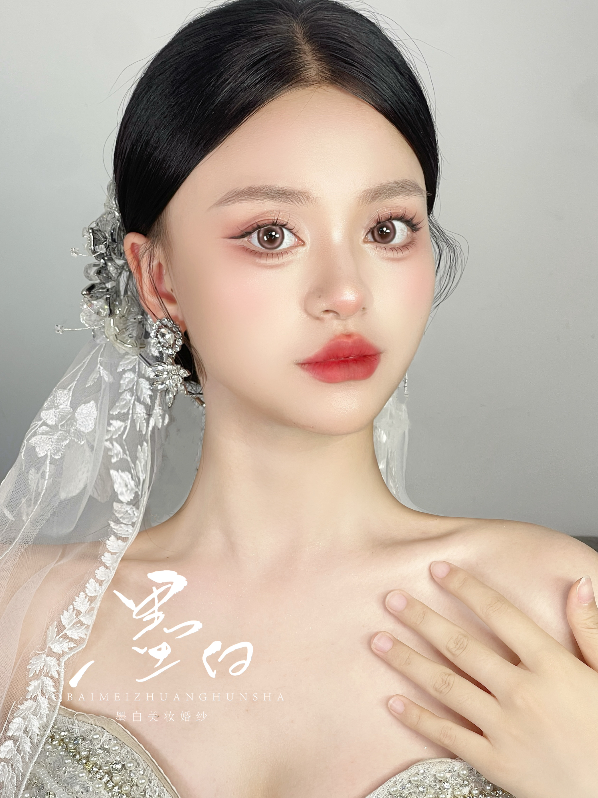 【墨白美妆】化妆总监精致妆容+轻奢发型4款