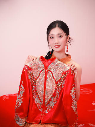 新中式晨袍