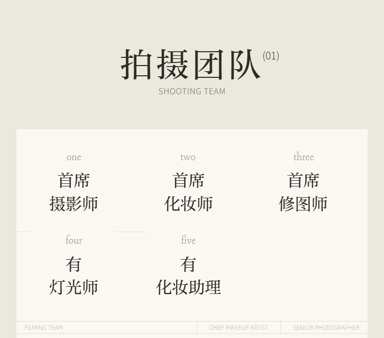 【一站式全包】好評如潮+6服6造+內(nèi)外景任選