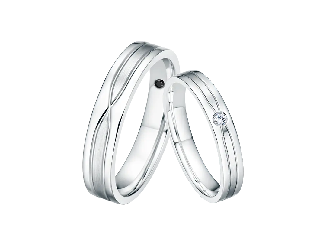 DR FOREVER系列不期而遇结婚对戒情侣戒指