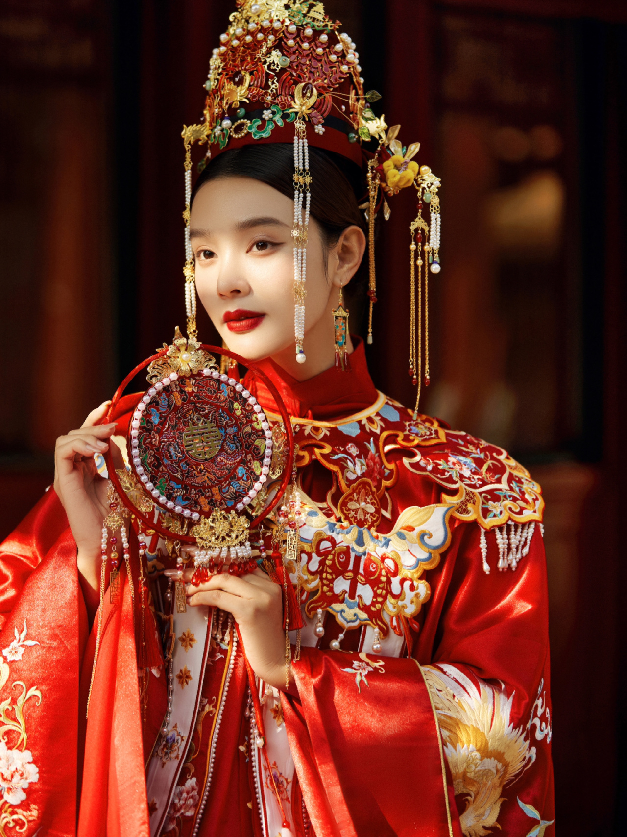 中国风汉服婚纱照|一价全包 | 一对一服务 外景