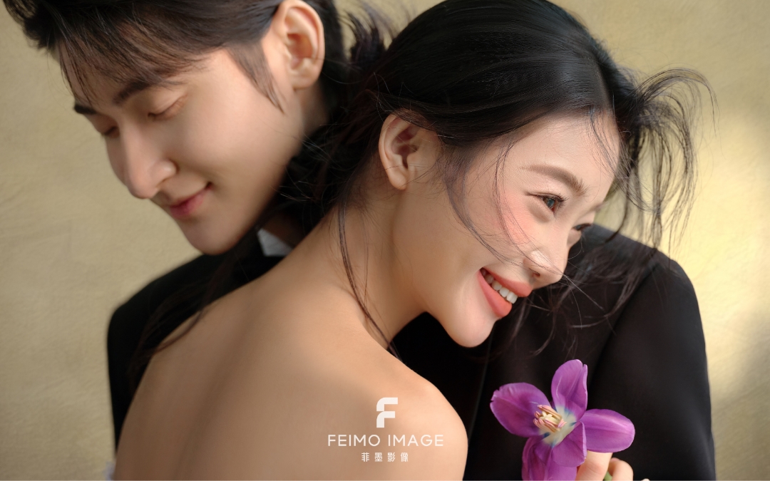 超美的室內(nèi)婚紗照