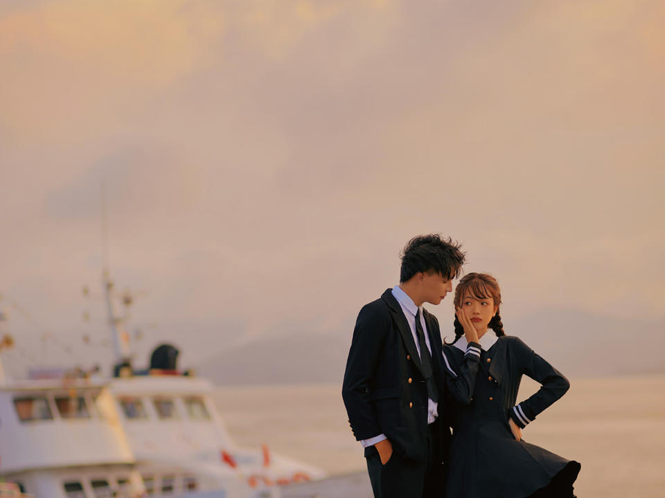 【研发团队】拍摄舟山山海景婚纱照摄影
