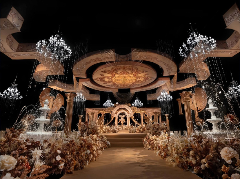 黑金色欧式婚礼